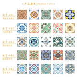 3D Visual Art Geometric Tile Decals