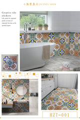 3D Visual Art Geometric Tile Decals