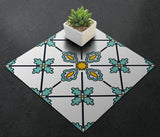 3D Visual Art Geometric Tile Decals