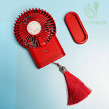 Chinese Traditional Style Hand-Held & Night Night & Desktop Mini Fan