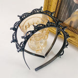 Double bangs hairstyle hairpin