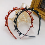 Double bangs hairstyle hairpin
