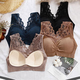 Push Up Comfort Super Elastic Breathable Lace Bra