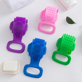Silicone back scrubber