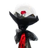 LED Luminous Balloon Rose Bouquet (Matte Paper Packaging )