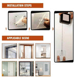 Punch-free Automatic Sensor Door Close
