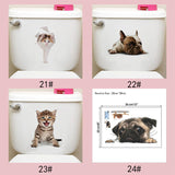 3D Cats Wall Stickers