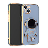 Cute Astronaut Folding Stand iPhone Case