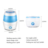 Folding washing machine