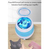 Folding washing machine