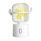 Cute Cactus Mini Portable Fan