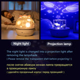 360 Rotation Starry Sky Projector