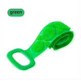 Silicone back scrubber