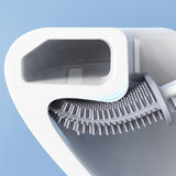 Silicone Toilet  Brush And Holder