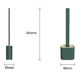 Silicone Toilet  Brush And Holder