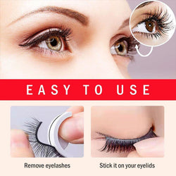 Waterproof & Reusable Self-Adhesive Eyelashes (🔥BUY 1 GET 1 FREE🔥)