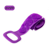 Silicone back scrubber