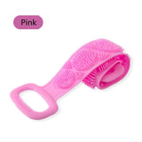 Silicone back scrubber