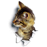 3D Cats Wall Stickers