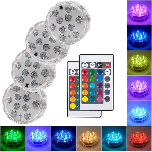 Submersible Led Pool Lights With Remote Control