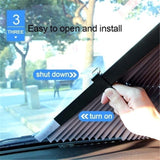 Car Retractable Windshield  Sunshade