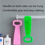 Silicone back scrubber