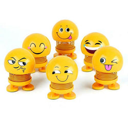 Spring Cute Smiley Doll Car Ornament