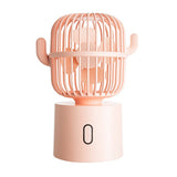 Cute Cactus Mini Portable Fan