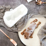 3D Shar Pei Silicone Cake Molds