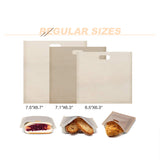 Reusable Toaster Bag  For Grilled Cheese Sandwich Bags