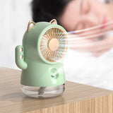 Cute Desktop Misting Fan