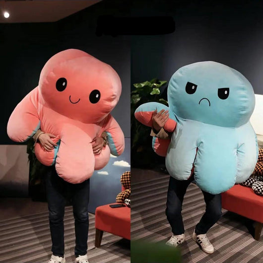 Mega Octopus Plush Toy 5.12inch/130cm 3.54inch/90cm