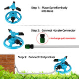 Automatic 360° Rotation Garden Sprinklers