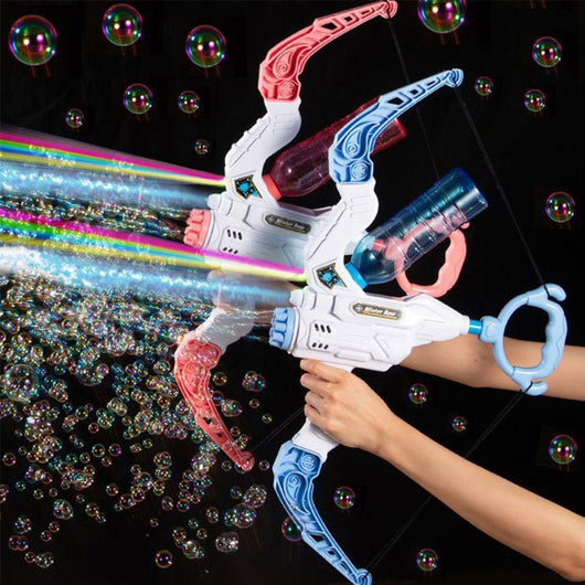 2 in 1 Electric Bubble Machine Bow and Arrow
