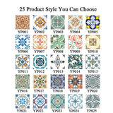 3D Visual Art Geometric Tile Decals