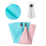 Reusable Silicone Tipless Piping Bags 26 PCS/Set