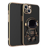 Cute Astronaut Folding Stand iPhone Case