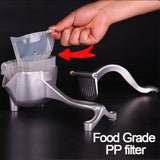 Manual Fruit Juicer(5Pcs Juicer Bags as gift)