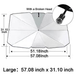 Foldable Car windshield  Sun Shade Umbrella