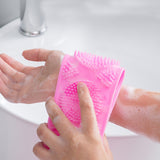 Silicone back scrubber