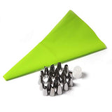 Reusable Silicone Tipless Piping Bags 26 PCS/Set