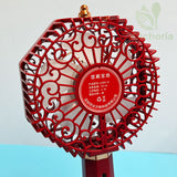 Chinese Traditional Style Hand-Held & Desktop Mini Fan