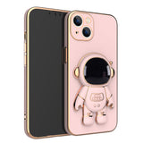 Cute Astronaut Folding Stand iPhone Case