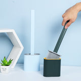 Silicone Toilet  Brush And Holder