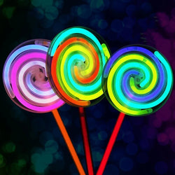 Rotatable Fluorescent Lollipop Toy