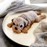 3D Shar Pei Silicone Cake Molds