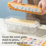 Double Layer Lazy Ice Maker Storage Box
