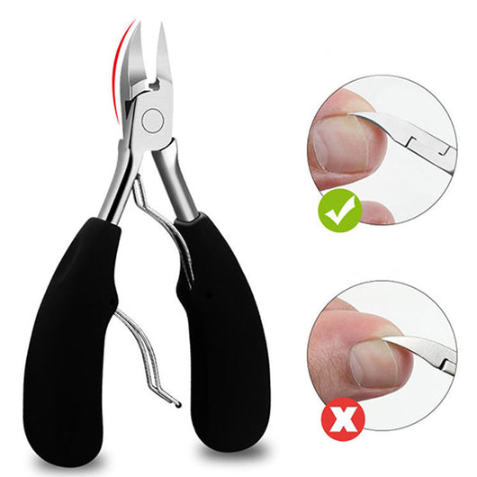 Ingrown Toenail Clippers or Thick Toenails - Heavy Duty Toe nail  Clippers+Leather Packaging, Safe Storage - Maintain Healthy Nails with Ease