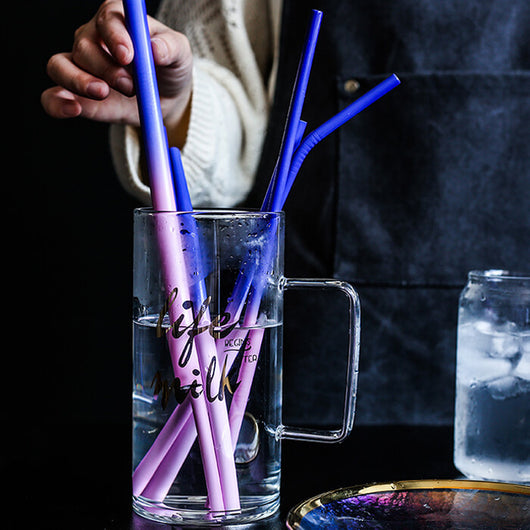 Reusable Color Changing Straws
